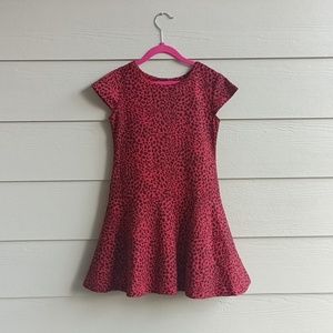 Florence Eiseman Pink Leopard Print Casual Dress